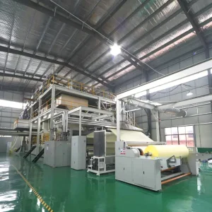 China TNT PP Nonwoven Machine For S/SS Spunbond Nonwoven Fabric Roll Manufacturing Machine line-1 Manufacturer, Supplier