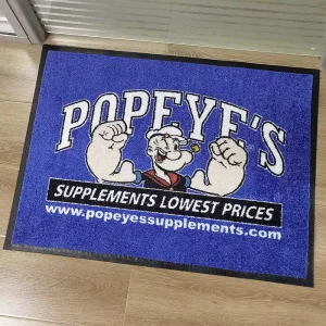 Custom PP Nylon Plastic PVC TPE TPR Rubber Golf Non Anti Slip Welcome Home Entrance Foot Foam Prayer Front Logo Printed Bath Bathroom Kitchen Floor Door Mat