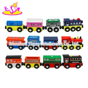 Wholesale Mini Wooden Magnetic Train Toy Set for Children W04A481