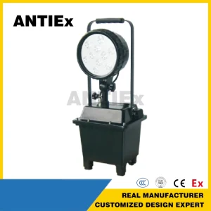 IP65 30W Explosion-Proof Rechargeable LED Portable Work Light Inspection Light with Lift Explosion Proof Flashlight 4000 Lumens