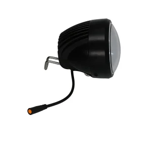 New Arrival 36V/48V High-Quality ABS+PC Front Light with DRL, High/Low Beam & Horn