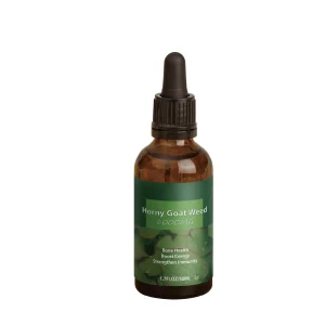 OEM Organic Goat Weed Supplements Tincture Is Used for Male Energy Enhancement