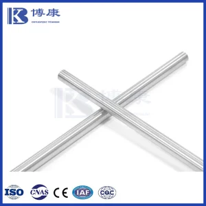 Titanium Zirconium Alloy Round Bars for Medical Use
