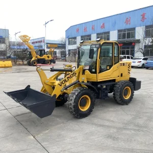 Cheap Construction Heavy Duty Front Wheel Loader Compact Front Loader Mini Small Compact Wheel Container Side Loader for Sale