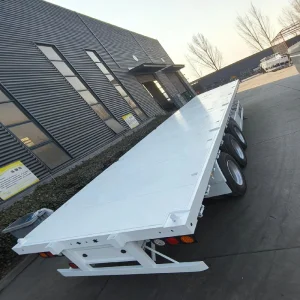 Extendable Flatbed Semi Trailer