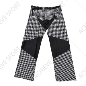 ODM Hockey Team Wear Simple and Elegant Checkered Hockey Long Pants Factories, Product