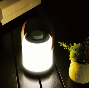 Hisoon Hot Sales Useful Outdoor Rotary Switch USB Rechargeable Portable Camping Light