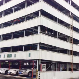 High Technology Three to Six Level Puzzle Parking System with Cloud Based Management and Real Time Parking Status Updates