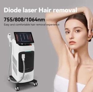 New Customer Discount Diode Laser Hair Removal Machine 755 808 1064 Diode Laser Hair Removal 1200W Laser Hair Removal