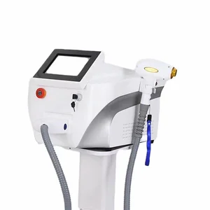 Multi-Wavelength Plastic Diode Laser Hair Removal Machine 755/808/1064nm Painless Cooling Head Facial and Bodily Hair Epilator