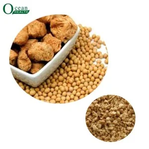 Non-GMO 70% TVP Textured Vegetable Protein Nutrition Enhancer and Stabilizer