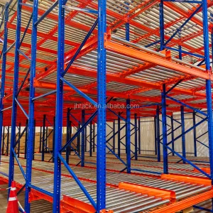Heavy Duty Industrial Steel Adjustable Durable Gravity Flow Rack & Pallet Flow Rack with Powder Coating for Warehouse Storage