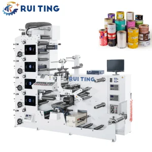 5 Colors Narrow Web Flexo Printing Machine