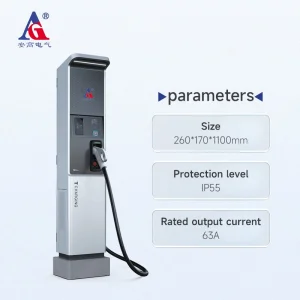 DC Quick Charging Pile 40kw Electric Vehicle Charger Station