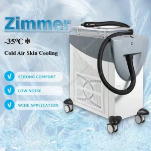 Air Cooler Zimmer Cryo Therapy Machine Skin Cooling Machine Used with Laser Hair Removal