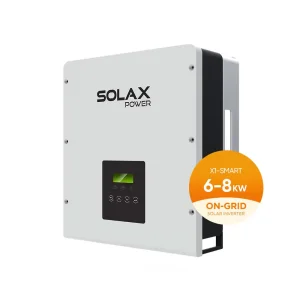 SolaX X1Smart Single Phase on Grid Solar Inverter 6/7/8KW Dual MPPT High Efficiency PV Power Inverter Residential Rooftop System