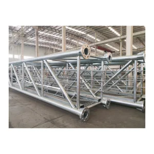Custom Steel Structure Welded Steel Pipe Fabrication Hot Dip Galvanized Steel Truss