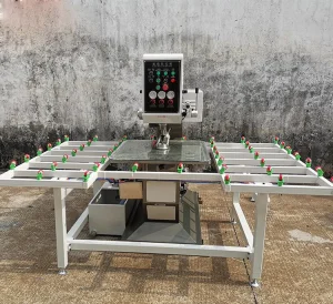 High Efficiency Full Automatic Glass Drilling and Milling Machine