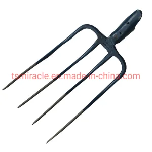 Tenedor de acero al carbono herramienta manual agrícola tenedor de jardín