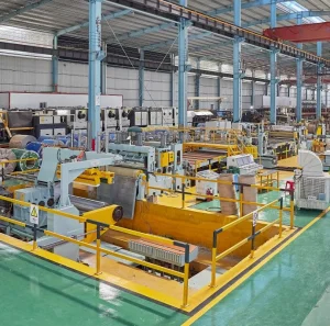 Qingdao Yituo Machinery Metal Coil Straightening Servo Feeder Slitting Rewinding Machine Line