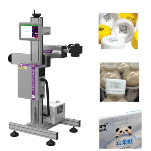 High Speed UV Laser Marking Engraving Machine 355nm for HDPE Bottles Caps ABS Plastic Charger Factory Direct Sale