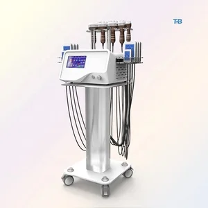 Topsale Fat Loss Celluiite Ultrasonic 6 in 1 Professional Rf and Radio Frequency Ultrasonic Rf Cavitation Machine