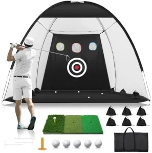 Swing Trainer Golf Net and Mat Set