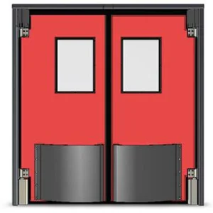 Stainless Steel Impact-resistant Restaurant Door