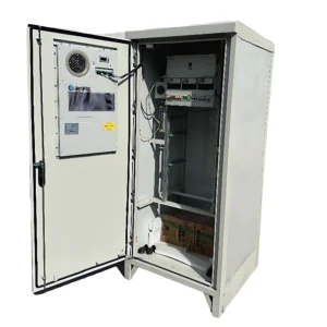 Outdoor Telecom Battery Cabinet With Air Conditioner IP55 IP56 Manufacturer 19 Inch Server Rack 40U