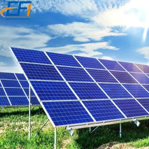 Kits de Montagem de Painéis Solares com Inclinação para Montagem no Solo para Sistema de Painéis Solares