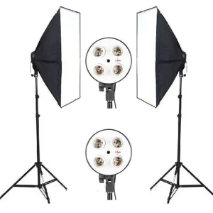 Photographic Equipment Soft Box Kit