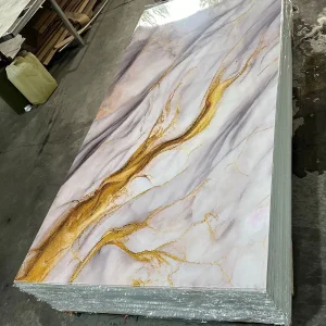 PVC Carbon Slate Marble Board Wall Panel PVC UV Marble Sheet Wall Paneling Sheet