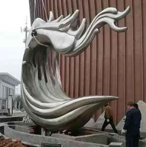 Elegant Public Square Statue Sculpture for Urban Landmarks