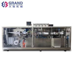Ggs-240p5 Mini Olive Oil Packaging Machine Plastic Bottle Forming Filling Sealing Machine