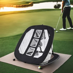 High Quality Detachable &amp; Foldable Chinese-Made Outdoor Golf Training Net for Hitting Practice
