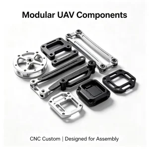 High Precision CNC Machined UAV Components