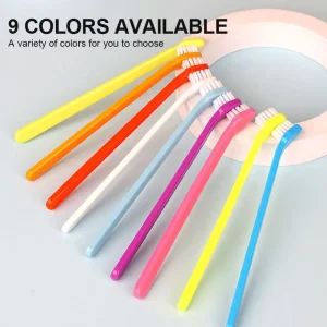 PVC Box Packaging Small Pet Tooth Brush Cat Pet Dog Toothbrush Dental Care