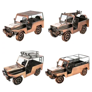 Factory Direct Fashion Iron Metal Vintage Scale Car Model Home Furnishings Crafts