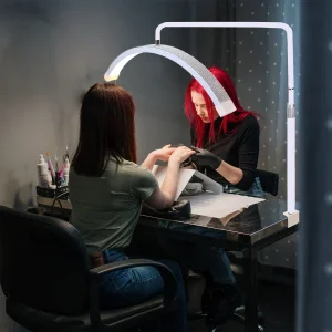 25 Inch Half Moon Table Lamp UV LED Nail Lamp for Nail