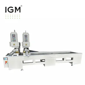 PVC Window-Door Equipment UPVC Seamless Double Head Welding Machine