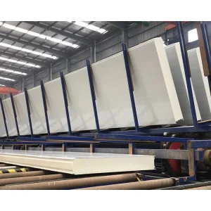 Exterior Wall Building Facade Cladding Waterproof Windproof Thermal Insulation Fireproof Steel Modern Eco-friendly Warehouse