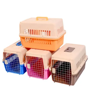 Luxury Plastic Fashion Airline Approved Pet Transport Box
