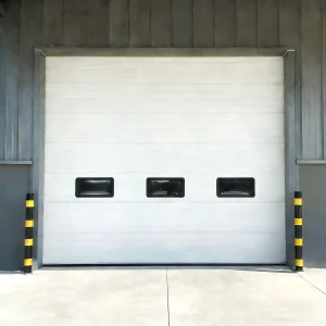 Factory Alloy Automatic Steel Warehouse Panel Lift Industrial Sectional Overhead Commercial Door