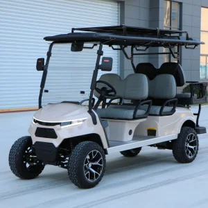 Electric Golf Push Cart Solar Energy