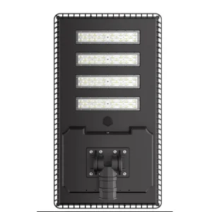 Outdoor 120W All-in-one IP67 Solar Streetlight System With LiFePO4 Battery For Highway Use CE Certified