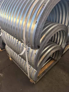 Steel Corrugated Pipe Culvert Large-Diameter Metal Corrugated Culvert Pipe, Drainage Pipe