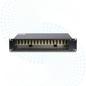 16 Port 2U Rack Mount Fiber Media Converter Chassis