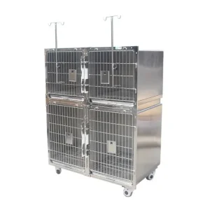 Gaiolas Veterinárias de Aço Inoxidável Combinadas para Gatos e Cães Animais de Estimação Cages304 Canil Veterinário