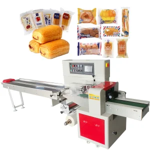 Automatic Horizontal Type Cake Bread Flow Packing Machine