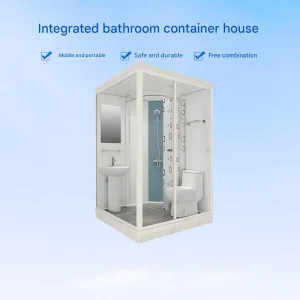 Cuntomized Home Hotel Modular Pod Prefabricated Shower Toilet Cabin Units Compact Small Prefab Bathroom